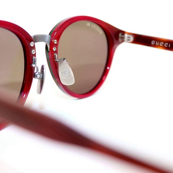 Gucci Havana Brown Sunglasses GG0066s 001 50 20 145 Titanium Unisex- Men / Women main image 16